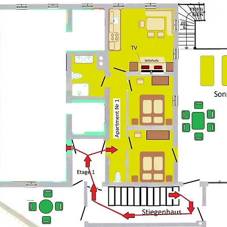 דירה Haus Julia *